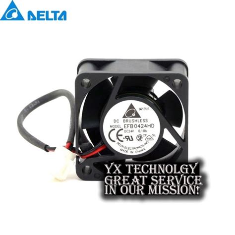 For Delta 40x40x20mm EFB0424HD Double Ball 4020 24V 0 1A 4CM 40mm