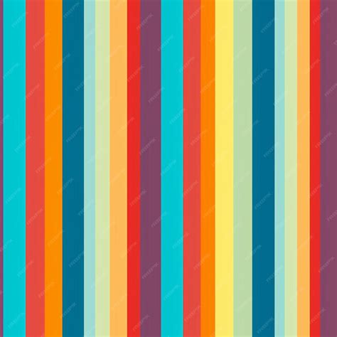 Premium AI Image | A striped wallpaper with a striped pattern of stripes.