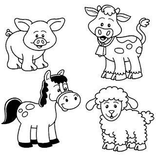 Cute Baby Farm Animal Coloring Pages - Best Coloring Pages For Kids