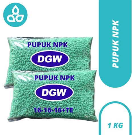 Jual Pupuk Npk Te Kg Dgw Kemasan Repack Shopee Indonesia