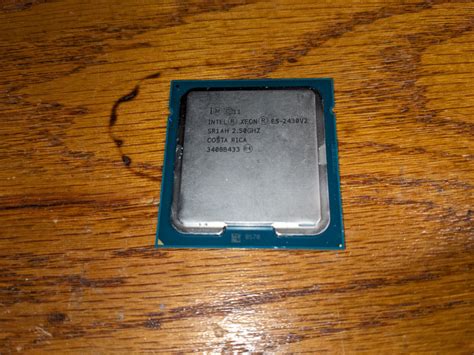Intel Xeon E5-2430 V2 SR1AH 2.50GHz Six Core 15M LGA-1356 Server ...