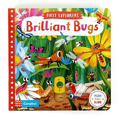 Jual First Explorers Brilliant Bugs Campbell Original Push Pull Slide