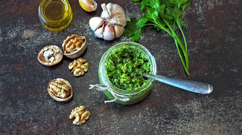 Petersilien Pesto Mit Waln Ssen Einfaches Rezept Koch Mit