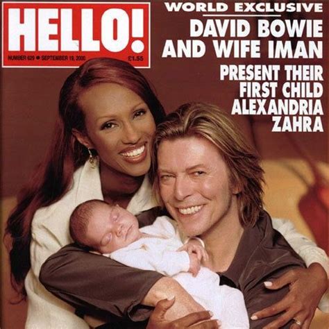 The HELLO! exclusive in which David Bowie and Iman introduced daughter ...