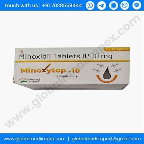 Minoxytop Mg Tablet At Rs Stripe Minoxidil Tablet In Nagpur