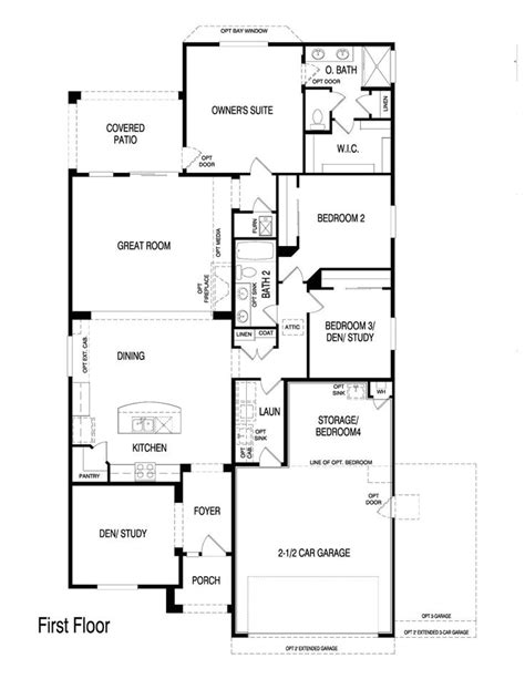 Pulte Homes Amberwood Floor Plan Floorplansclick