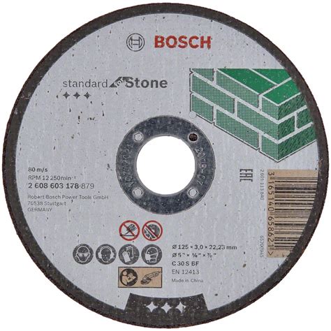 Bosch Mola Da Taglio Standard For Stone Mm Acquista Da Obi