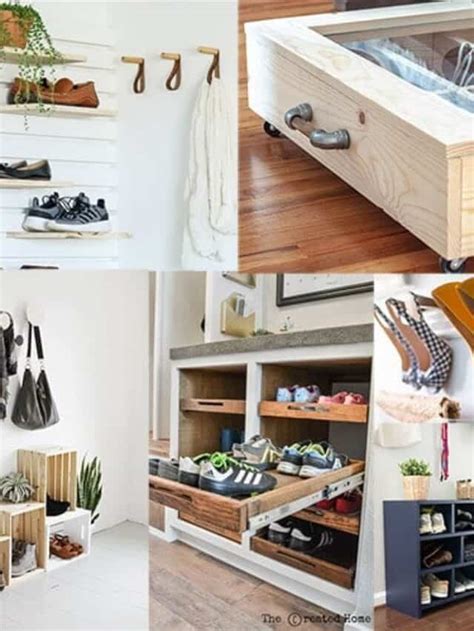 Shoe Storage Brilliant Diy Shoe Storage Ideas Anika S Diy Life