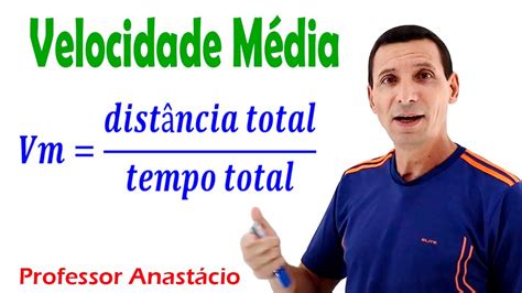 Como Calcular Velocidade M Dia Em Problema Matem Tico Vm D T Youtube