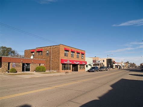 These Towns In North Dakota Have The Best Main Streets Worldatlas