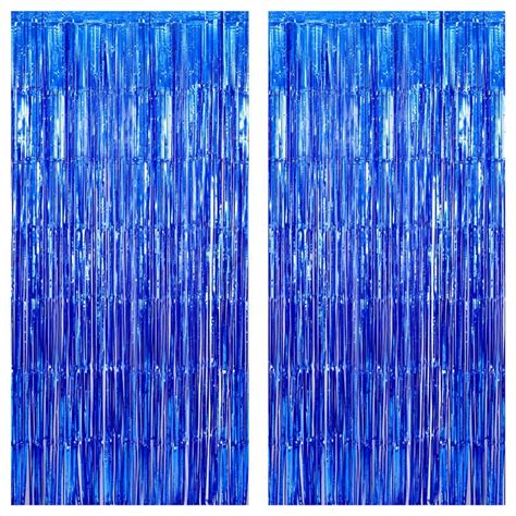 Katchon Xtralarge Blue Fringe Backdrop X Feet Pack Of Blue