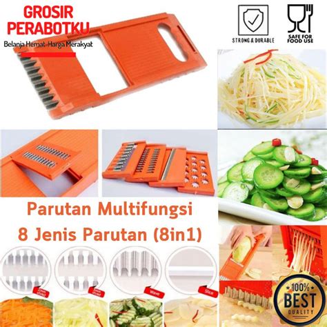 Jual Parutan Serbaguna Multifungsi 8 In 1 Parutan Serbaguna 8 In 1