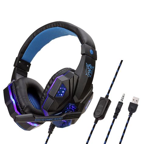 SY830MV Wired Computer Gaming Headphones Over-ear Game Headset with ...