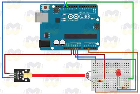 Interfacing Ky Laser Transmitter Module With Arduino Off