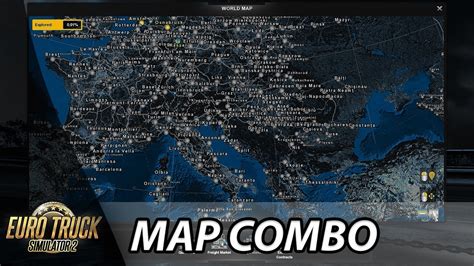 Ets2 134 Promods 240 Map Combo Update Youtube