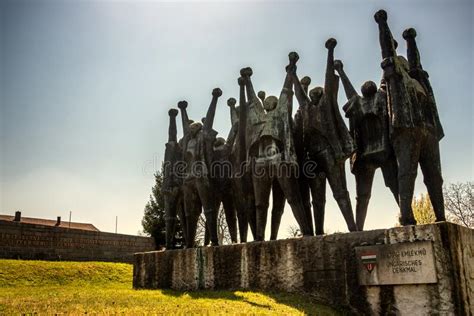 Memorial Para As V Timas Do Regime Do Ns Em Mauthausen Fotografia