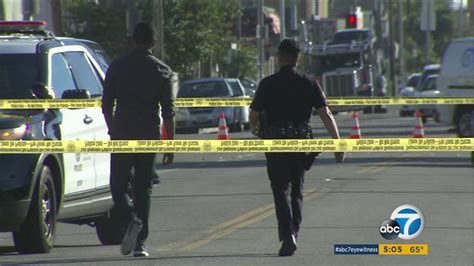 3 Dead In South La After 2 Gang Shootings Lapd Says