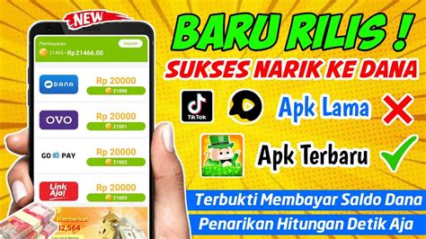 Sukses Narik Saldo DANA Rp 20 000 Setiap Hari Aplikasi Penghasil