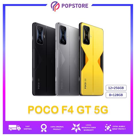 POCO F4 GT 5G/POCO F4 5G/POCO F3 5G(12+256GB/8+128GB/6+128GB)Global Version [1 Year Xiaomi ...