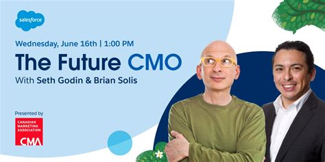 Salesforce Canada Explores The Future Cmo With Seth Godin And Brian