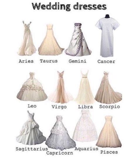 Zodiac Signs ♈♉♊♋♌♍♎♏♐♑♒♓⛎ Zodiac Signs Wedding Dresses Part 1 Wattpad