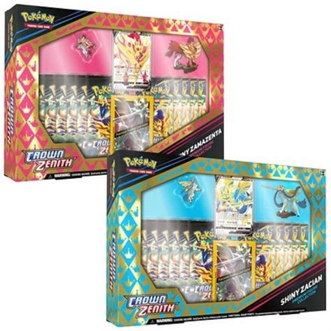 Pokemon Trading Card Game Crown Zenith Premium Figure Collection Bundle