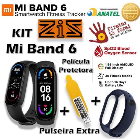 Xiaomi Mi Band Original Xmsh Hm Portugu S Br Smartband Smartwatch