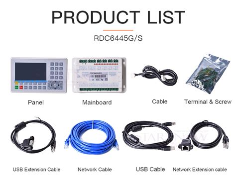 Ruida RDC6445G CO2 Laser Controller Upgrade RDC6442 Motherboard For CNC