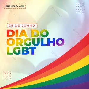 Dia Internacional do Orgulho LGBT Social Media PSD Editável download