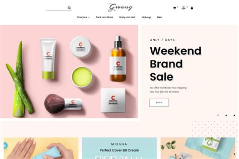 Crafting A Winning Online Presence: A Comprehensive Guide To Cosmetic Products Website Templates ...