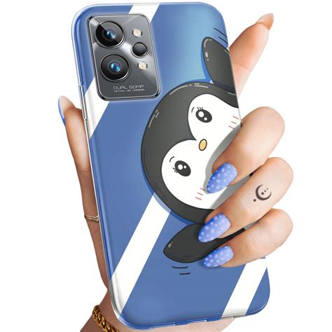 Etui Do Realme Gt Pro Wzory Pingwinek Pingwin Happy Feet Obudowa Case