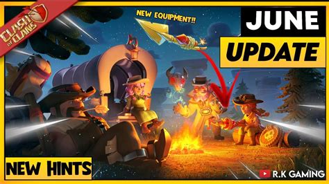 Clash Of Clans June Update Information Coc Upcoming Update Hint Coc New Update Youtube