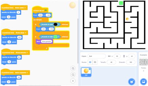 El Profesor Chiflado Laberinto para Scratch Actividad programación