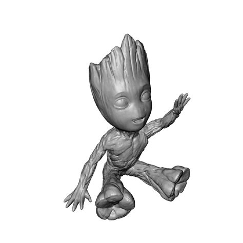 3d Groot Figure Turbosquid 2020683