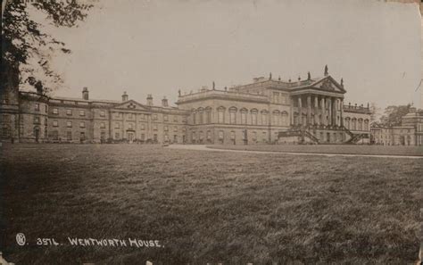 Wentworth House England Yorkshire Postcard