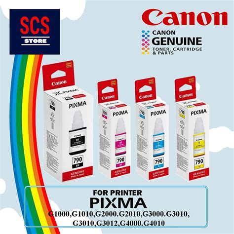 CANON GL 790 ORIGINAL REFILL INK G SERIES Shopee Malaysia