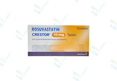 Shop Crestor 10mg Cholesterol Medicines Online Getmeds