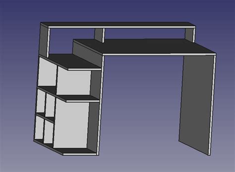 Joinery Technique For Melamine Desk Plus Mdf Or Mdp Rwoodworking