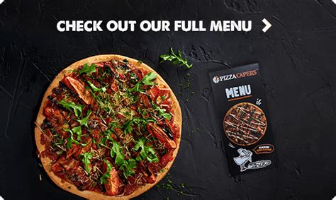 Pizza Capers Menu - Order Online Today - pizzacapers.com.au