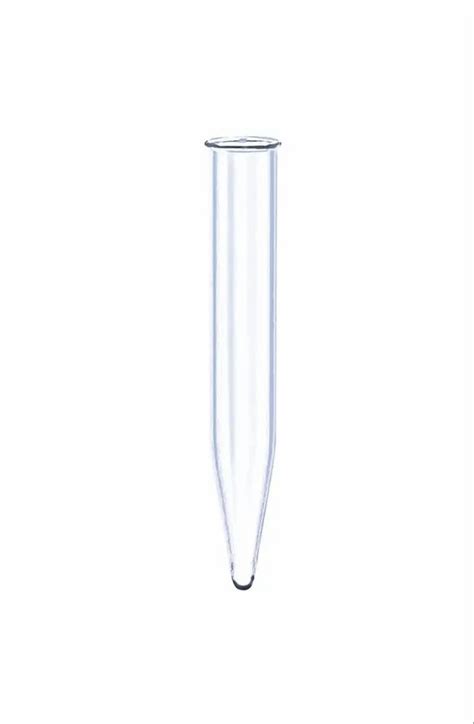 Rubbertron Transparent Laboratory Glass Centrifugal Tube Plain