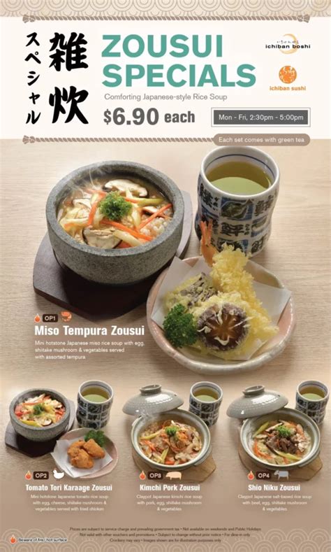 Ichiban Boshi Menu Prices Singapore Updated 2023