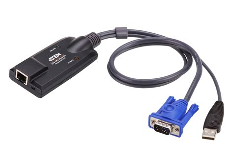 Usb Vga Kvm Adapter With Composite Video Support Ka Aten Kvm