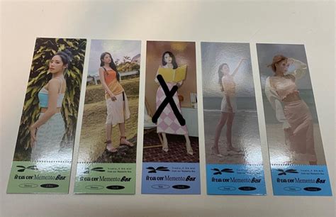 WTT NFS Fromis 9 From Our Memento Box Pcs Bookmarks Hobbies Toys