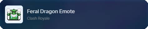 Clash Royale Free Baby Dragon Emote Code