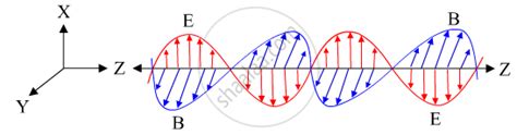 Sketch A Schematic Diagram Depicting Oscillating Electric And Magnetic