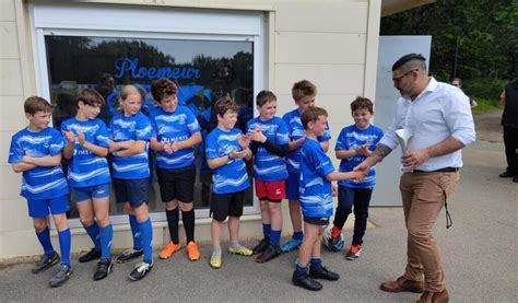 Les rugbymen U12 de Plœmeur sont vice champions de Bretagne Sport