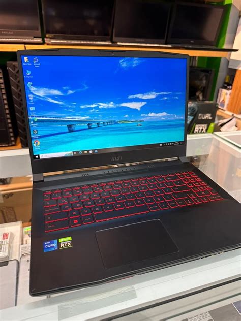 i7 11 Nesil Rtx3050ti Msi Katana Gaming Oyuncu Laptop Dizüstü