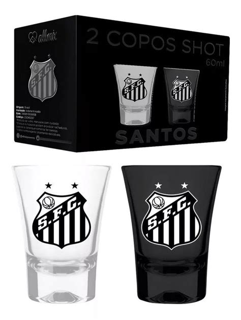 Copo Shot Prime 60ml 2 Santos Allmix Copo De Shot Magazine Luiza