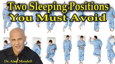 Two Sleeping Positions You Must Avoid Dr Mandell Youtube