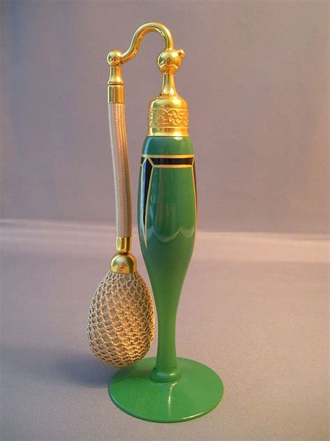 Art Deco Devilbiss Perfume Atomizer 1926 Glass Perfume Bottle